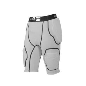 Russell Team RAIGR4 Adult Large Silver 5 Pocket Integrated Football Girdle New